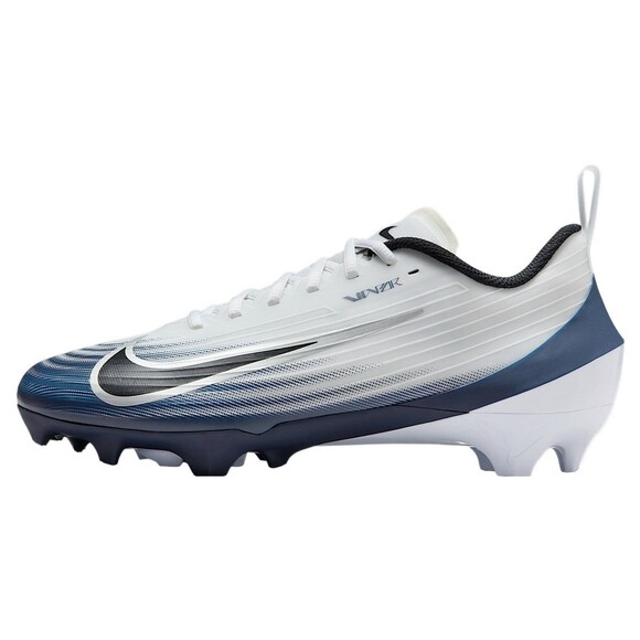Size 8 Nike Vapor Speed 3 White Midnight Navy Mens Football Cleats HM8849-103 - Picture 1 of 9